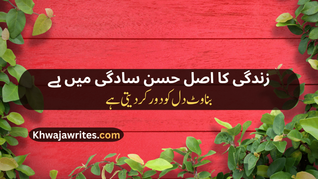Decent Poetry In Urdu