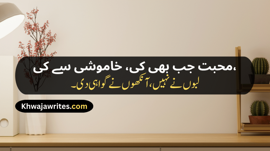 Aesthetic Urdu Poetry