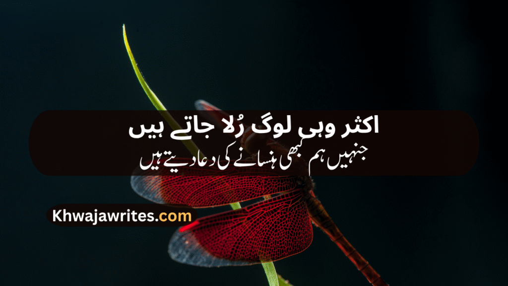 Sad Lines In Urdu