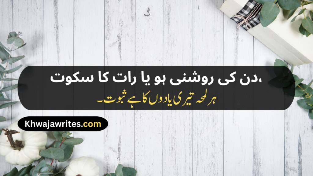 Aesthetic Urdu Poetry