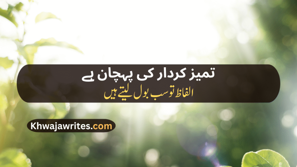 Decent Poetry In Urdu