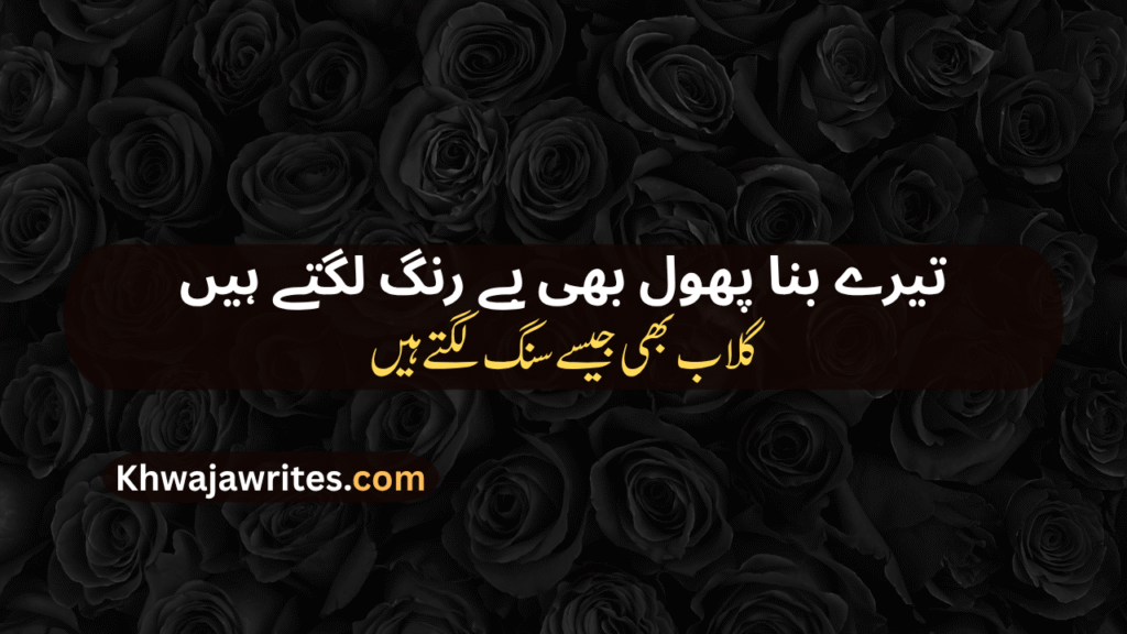 Rose Poetry In Urdu