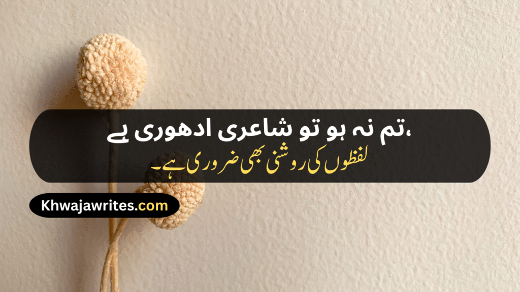 Aesthetic Urdu Poetry
