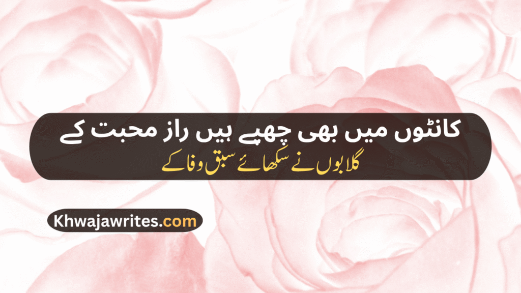 Rose Poetry In Urdu