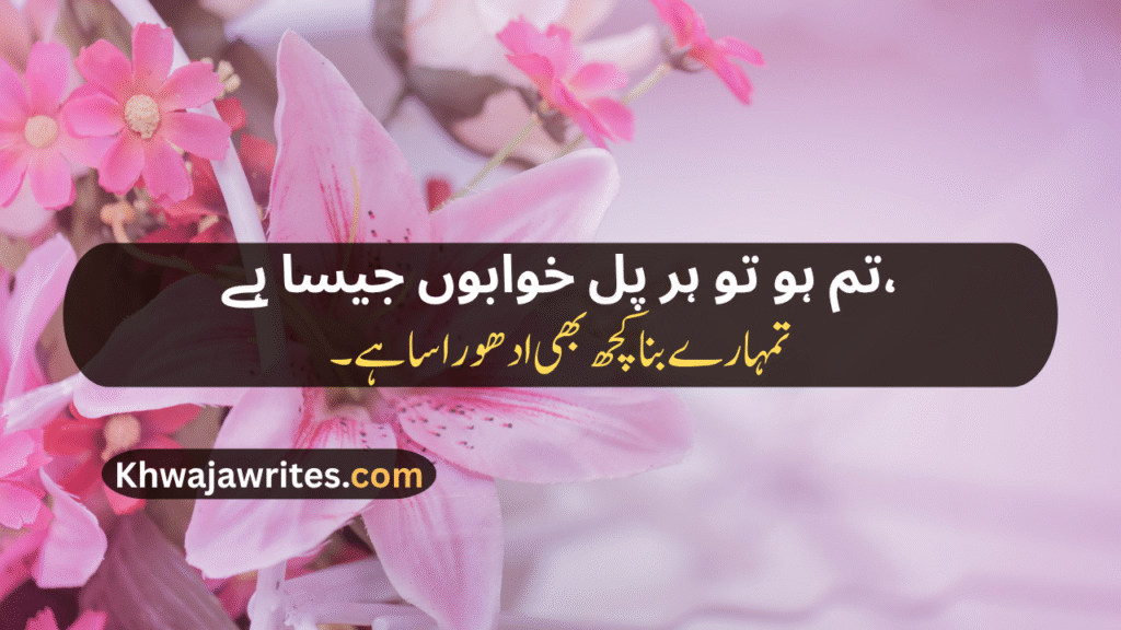 Love Poetry For Wife In Urdu