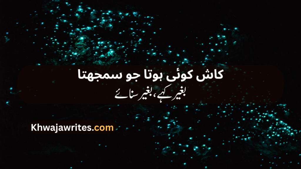 Sad Lines In Urdu