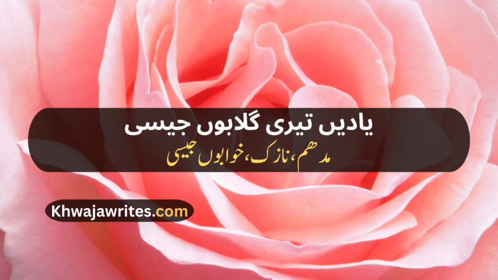 Rose Poetry In Urdu
