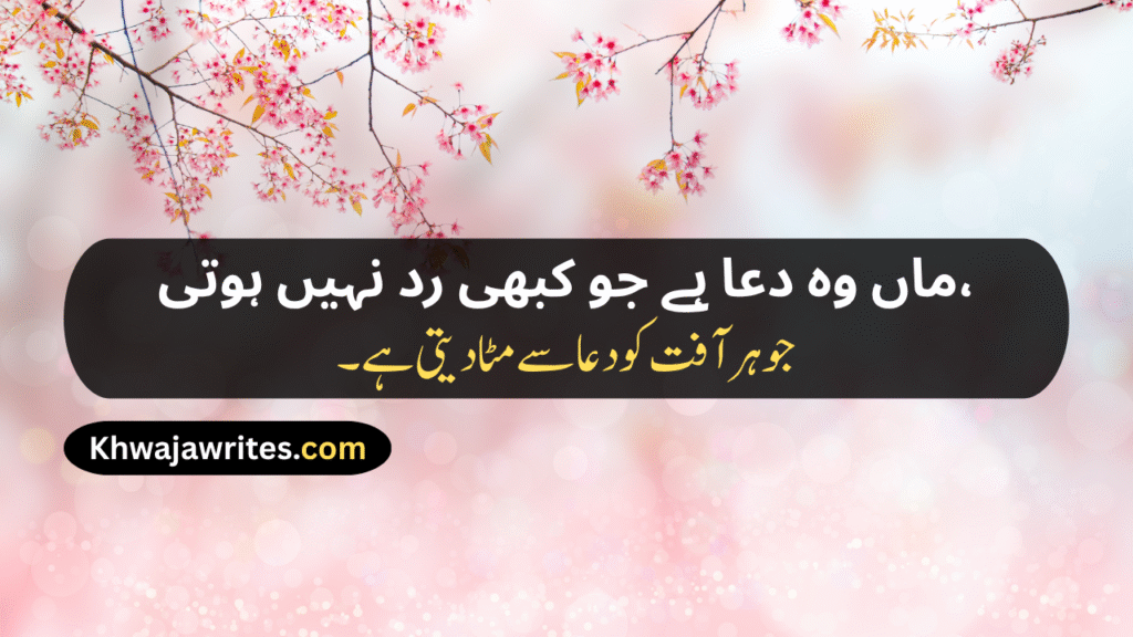 Mom Poetry In Urdu