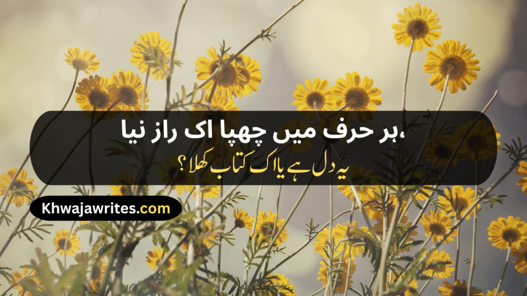 Unique Poetry In Urdu