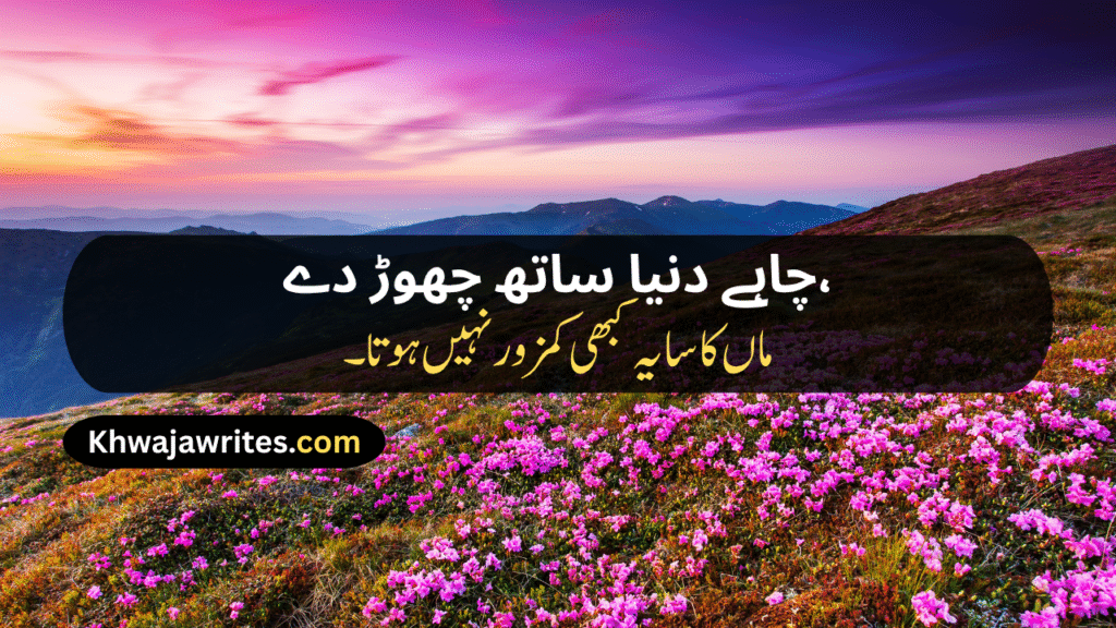 Mom Poetry In Urdu