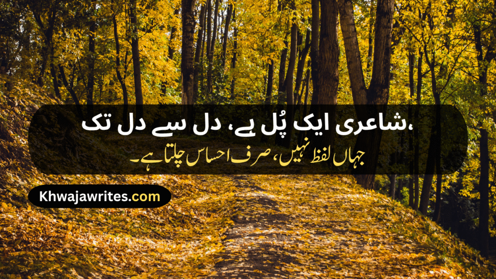 Unique Poetry In Urdu