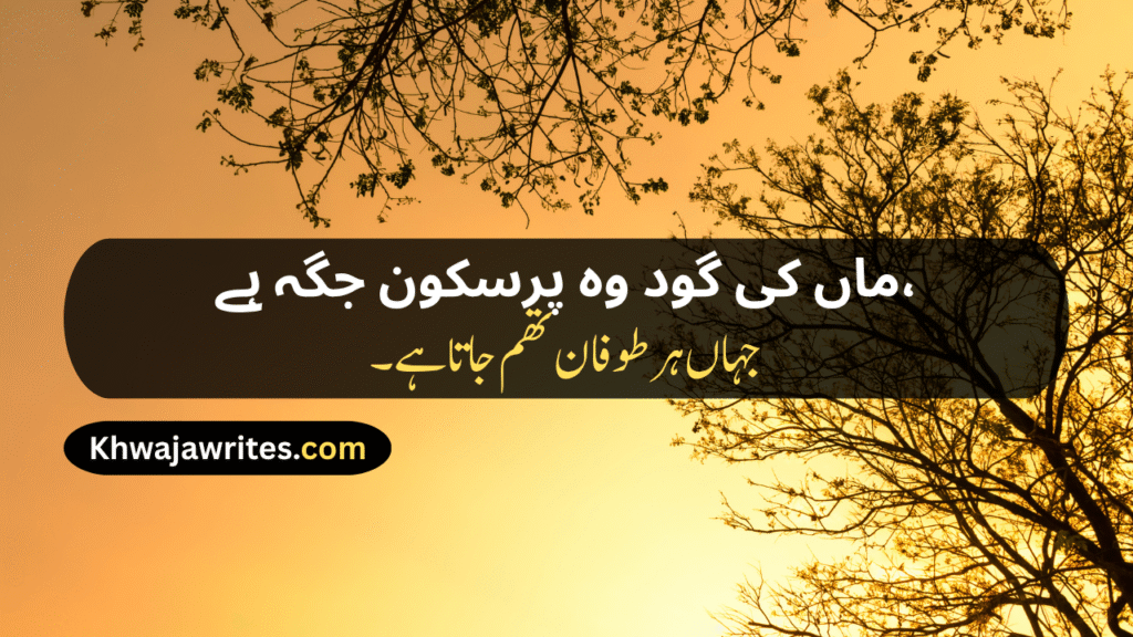 Mom Poetry In Urdu