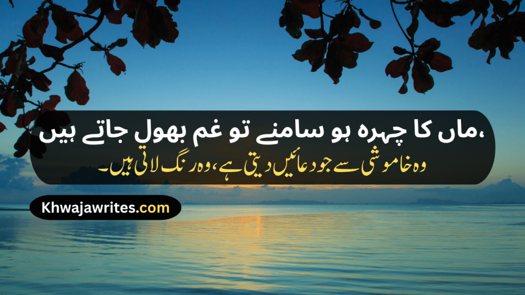 Mom Poetry In Urdu