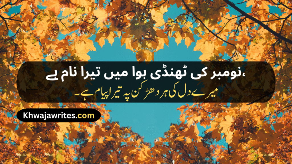 November Shayari
November Sad Shayari
November Love Shayari
November Shayari 2 Lines
Alvida November Shayari
November Poetry
November Poetry In Urdu
November Poetry In Urdu 2 Lines
November Poetry In Urdu 2 Lines Copy Paste
November Poetry In Urdu Text
November Sad Poetry
November Love Poetry
Alvida November Poetry
November Shayari In Punjabi
November Shayari In Hindi
November Shayari In English