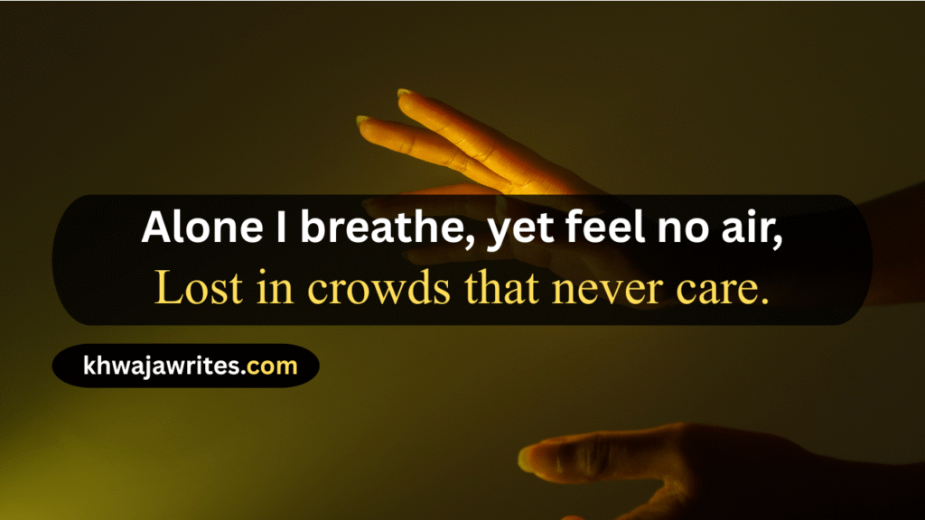 Alone Poetry In English
Sad Alone Poetry In English
Alone Poetry In English 2 Lines
Alone Poetry In English Text
Alone Poetry In English Copy Paste
Alone Poetry In English For Girl
Alone Poetry In English 2 Lines For Girl
Alone Poetry In English Short
Alone Poetry In English 1 Line
lonely Poetry In English
Alone Shayari In English
Alone Sad Shayari In English
Alone Shayari 2 Lines In English
Sad Alone Shayari In English
Feeling Alone Shayari In English
Feeling Alone Sad Shayari In English
Alone Attitude Shayari In English
Alone But Happy Shayari In English